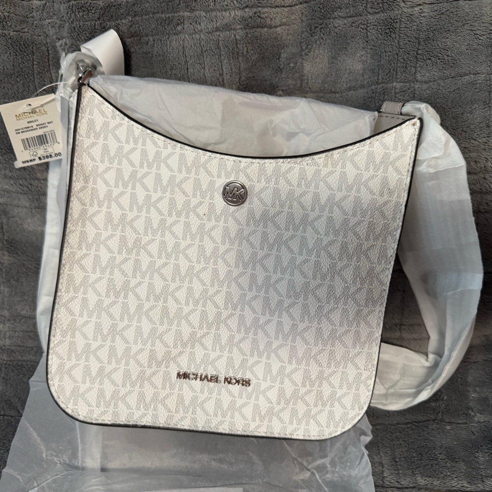 Michael Kors White Crossbody Bag